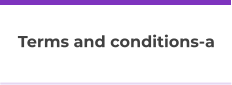 Terms and conditions-a